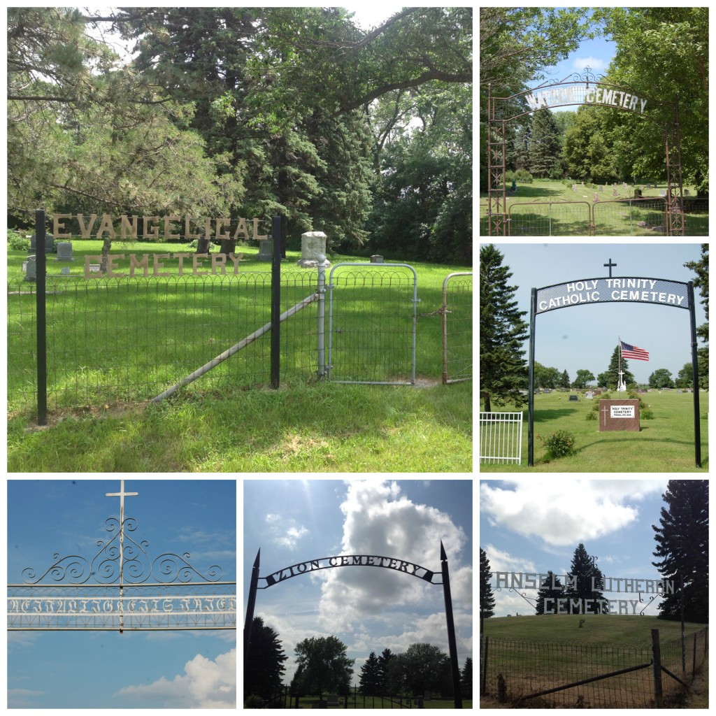 Cemeteries visited in North Dakota